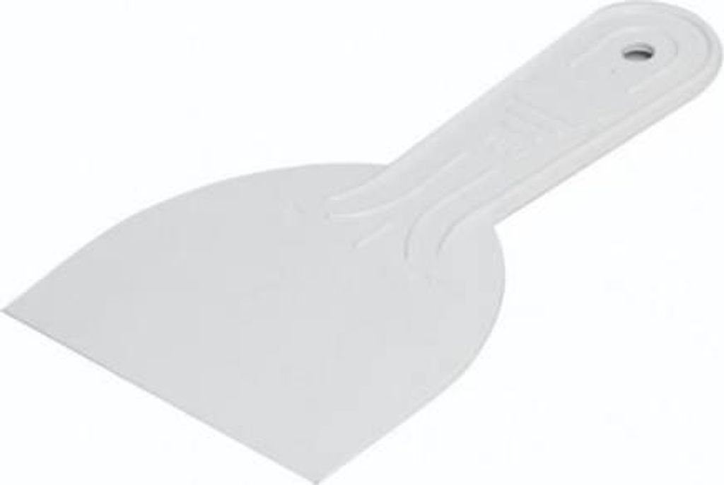 Glatter Kunststoffspatel, 100 mm, weiß Produktbild 