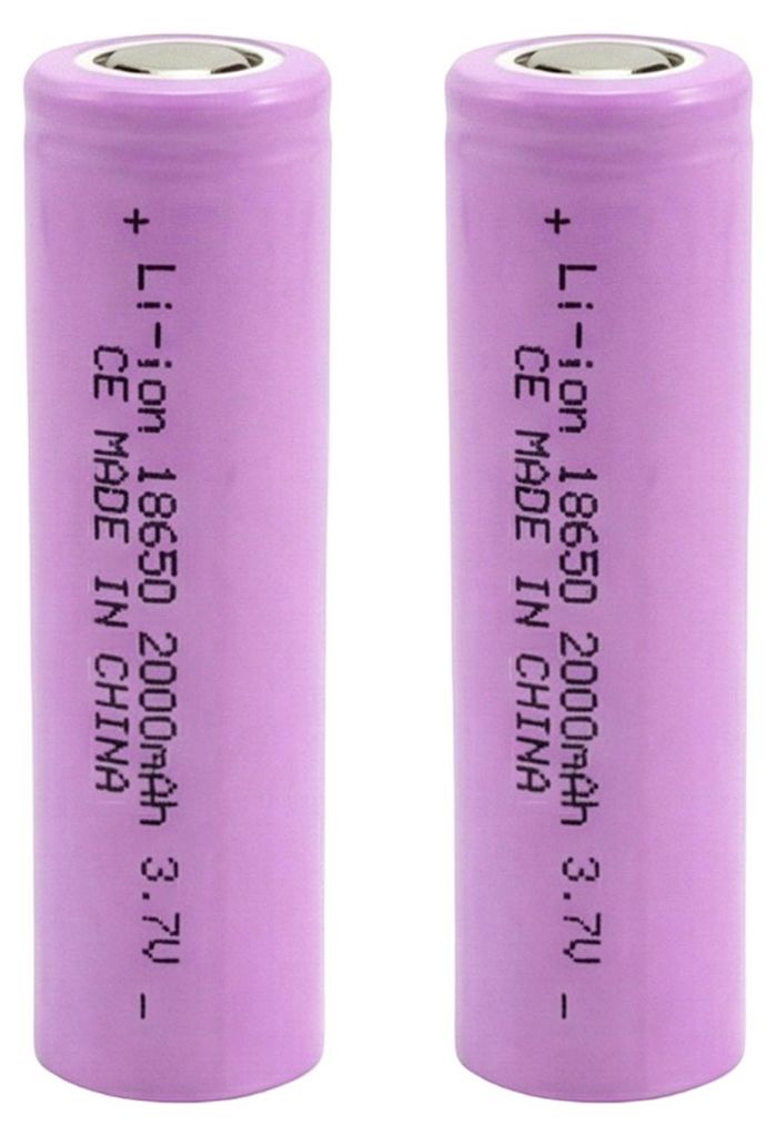 Avizar, 2 batteries lithium rechargeables 3,7 V 2000 mAh, Image du produit 