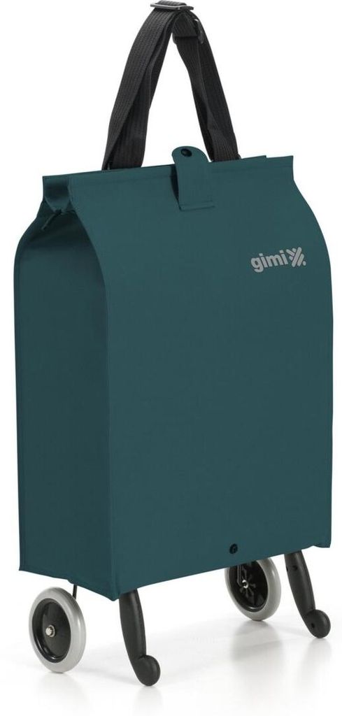 Gimi Brava Plus, valigia con ruote, colore nero e blu navy, Immagine del prodotto 
