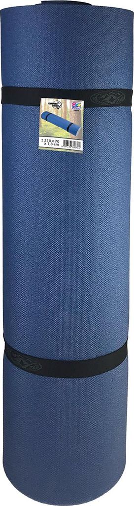 PE-Liegematte doppellagig ca. 210x70x1,3 cm Blau Produktbild 