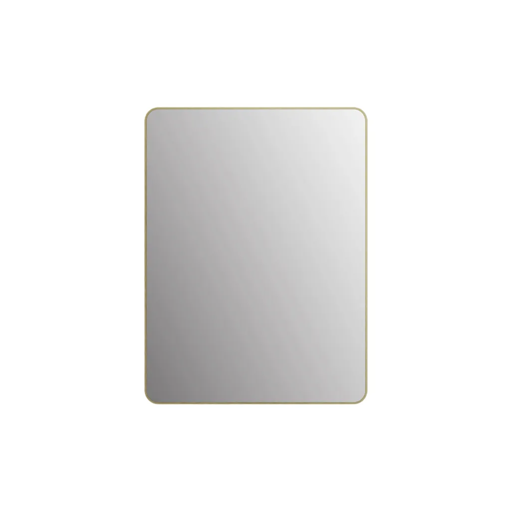 Specchio Oro 60x80 Talos Picasso - Design Cornice Alluminio Bagno