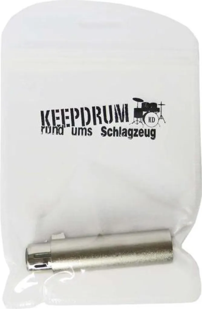 Adattatore XLR Keepdrum ADP09 | Accoppiatore Professionale 3 Poli - 3