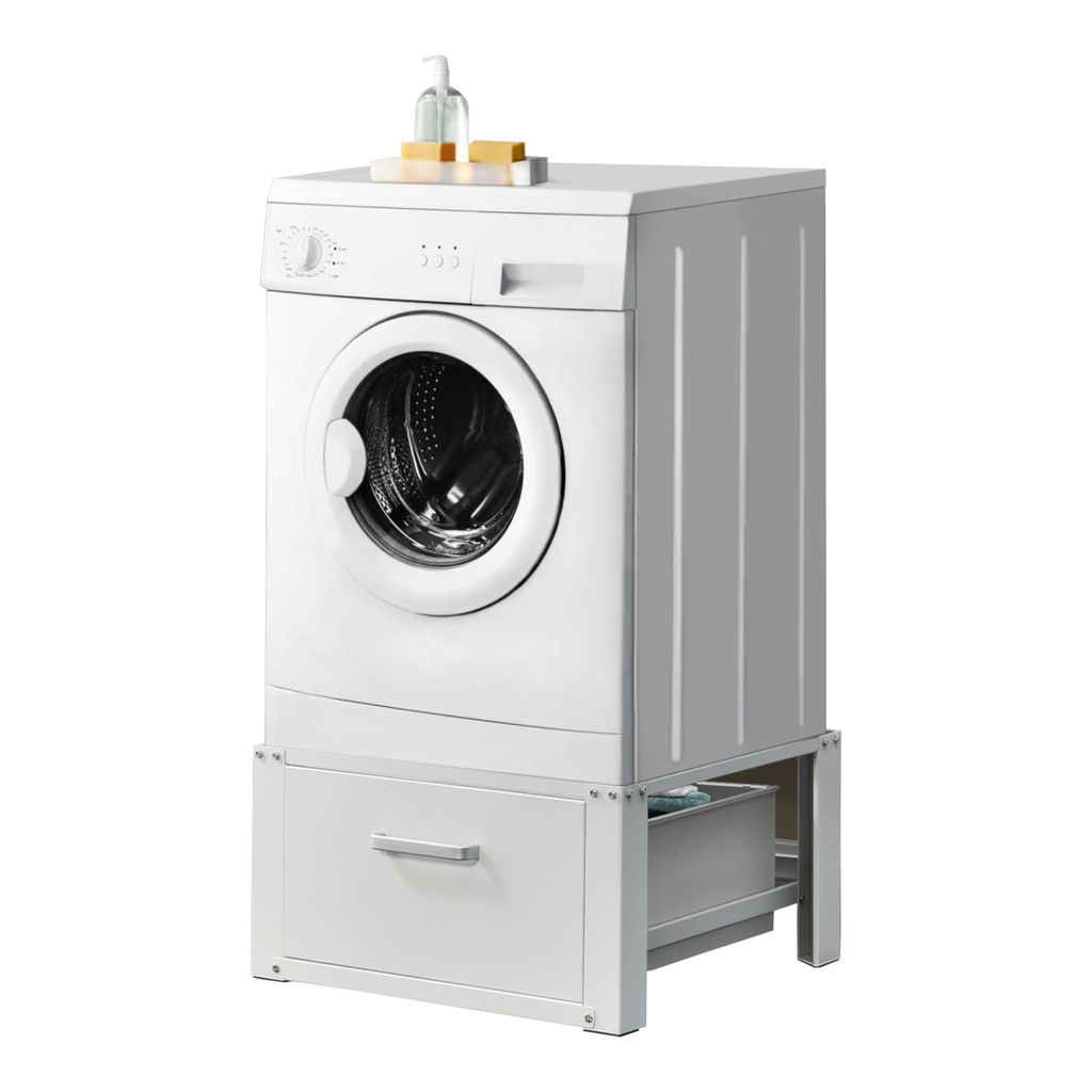 Waschmaschine Untergestell Waschmaschinensockel Podest Sockel Regal 300Kg . 