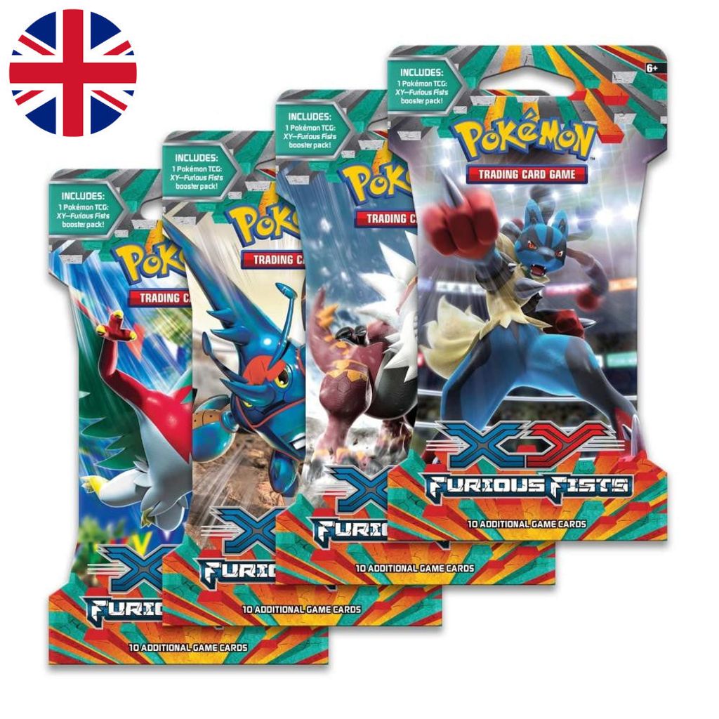 Pokemon Wściekłe Pięści Booster Blister Zdjęcie produktu