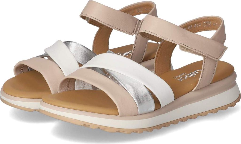 Gabor Riemchensandaletten Damen 31393931313836 Beige 41 EU