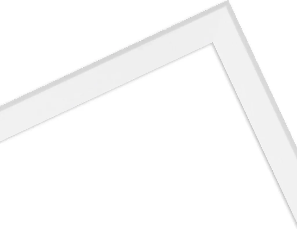 Offerta Cornice Legno 30x60 MendeFrames H080 Bianca Antiriflesso - 2