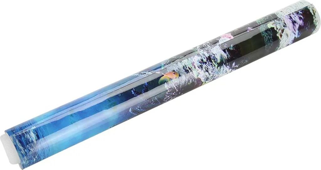 Sfondo Acquario 122x50 cm Poster Corallo - Trasforma la tua Vasca in Sogno