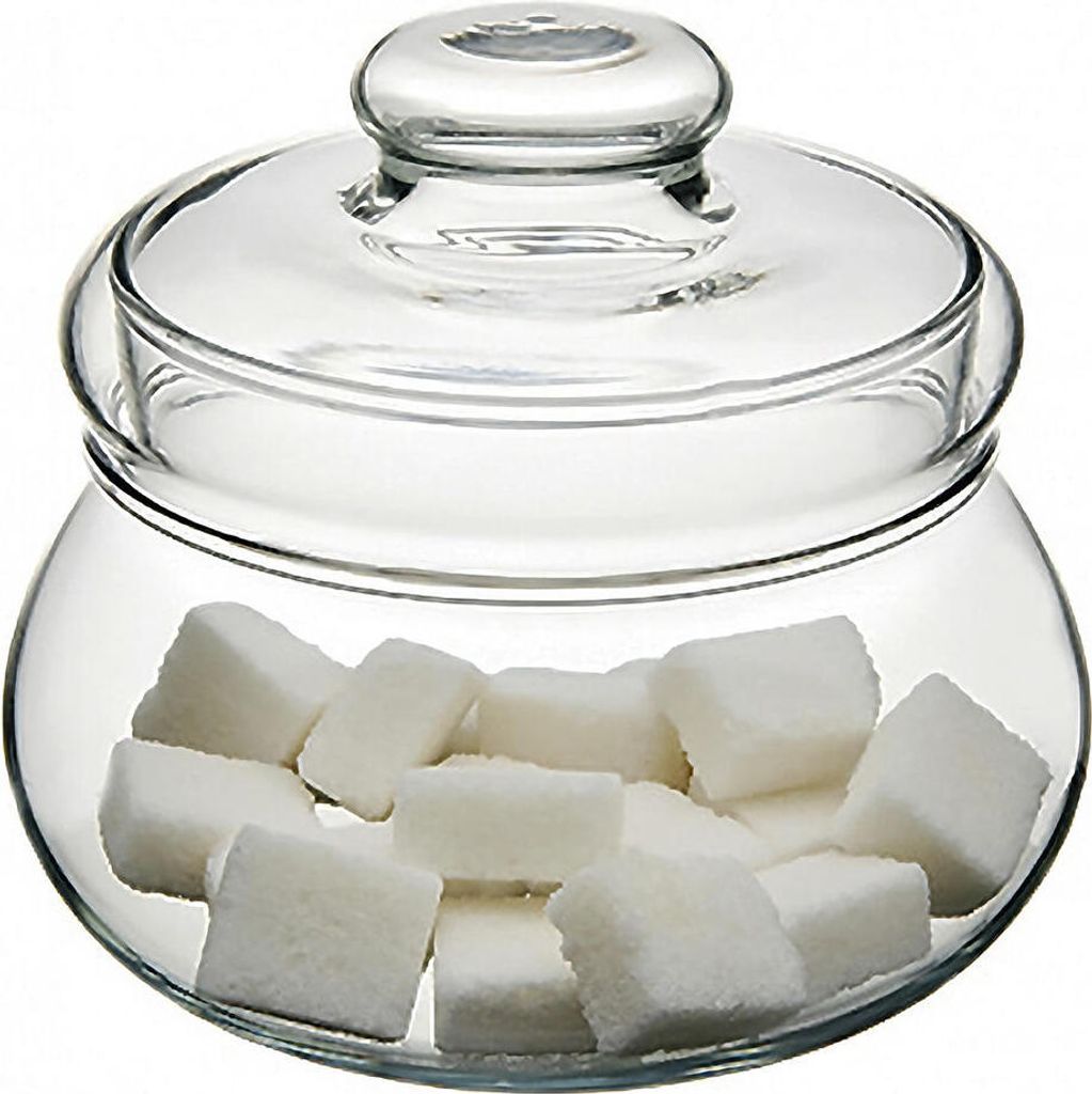 zuckerdose, Durchmesser 10,6cm, Höhe 10,4cm Glas. 5052 Produktbild 