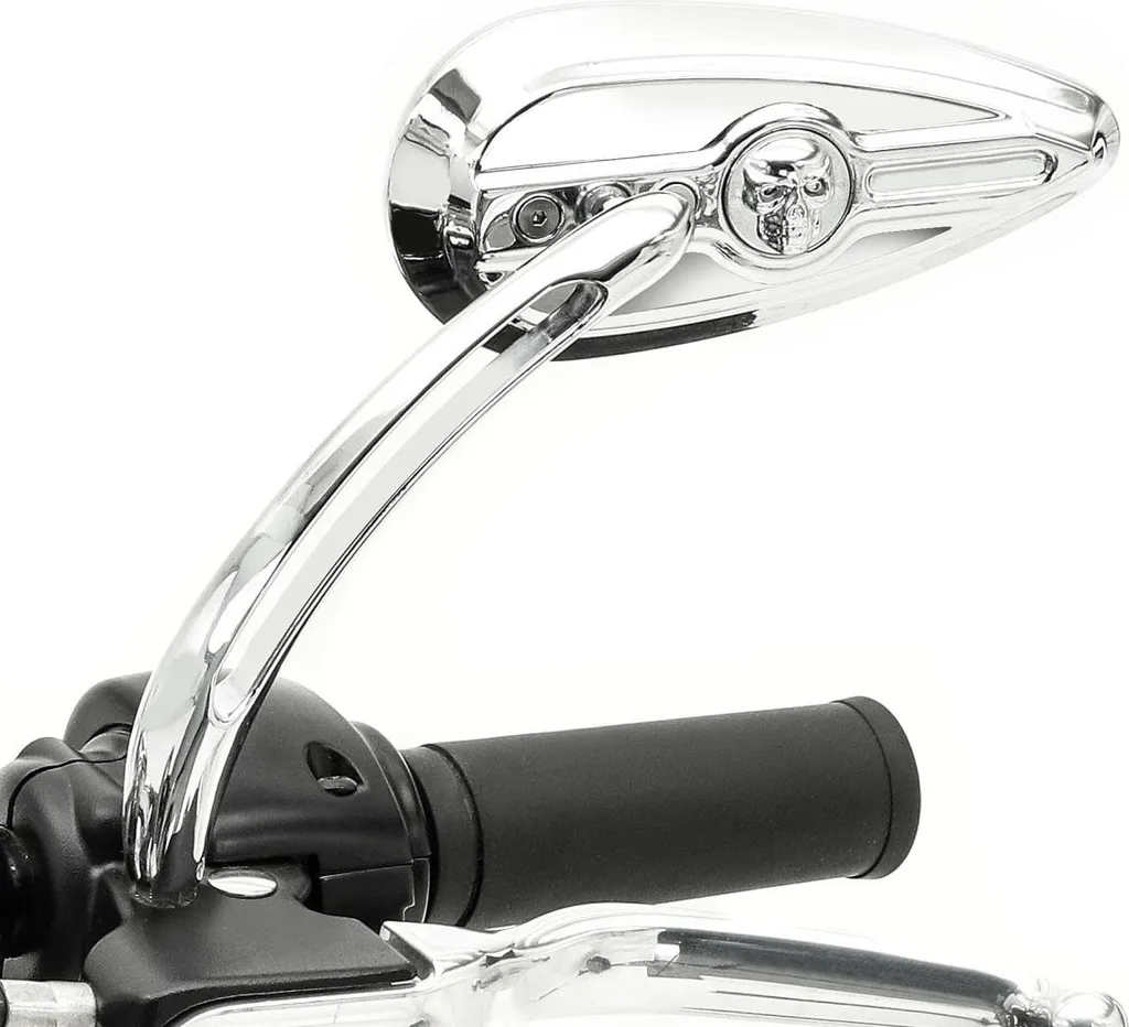 Rétroviseur de moto homologué DP1740 avec miroir grand angle ajustable