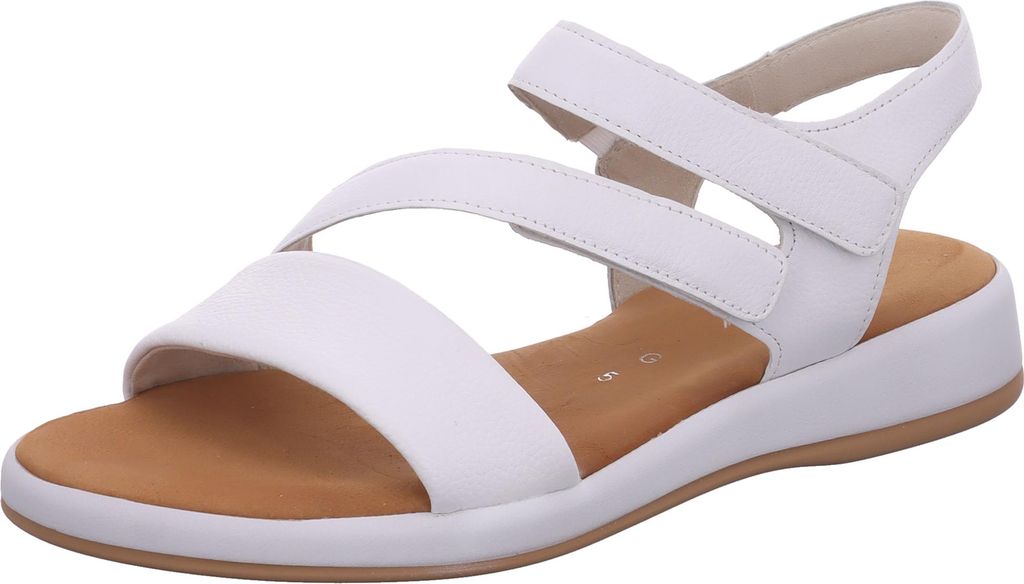 Gabor RHODOS Damen Sandalette - Riemchen Sandalen weiß Elegant NEU