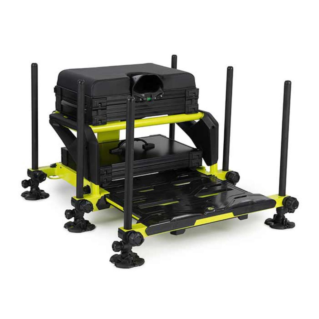 Fox Matrix S25 Pro Seatbox Lime Edition - Sitzkiepe