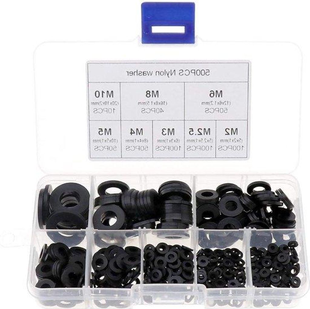Nylon-Hausgeräte-Kit mit Koffer für den Haushalt, das Boot, das Auto - M2, M2.5, M3, M4, M5, M6, M8 und M10