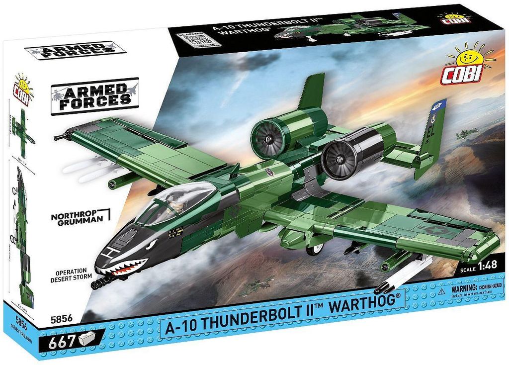 COBI A-10 Thunderbolt II Warthog, Stavební bloky, 8 Obrázek produktu 