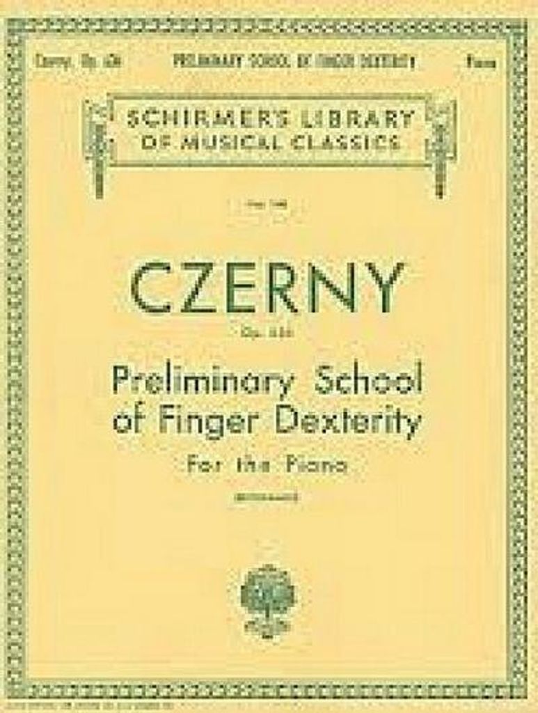 Preliminary School of Finger Dexterity, Op. 636