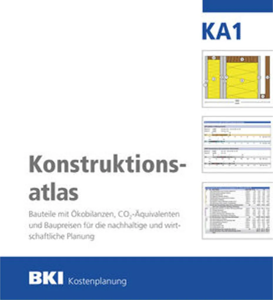 BKI Atlas de construction KA1 : guide technique complet d'ingénierie