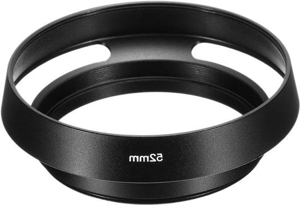 Filtre 52 mm antireflet noir avec traitement multicouche pour objectif photo