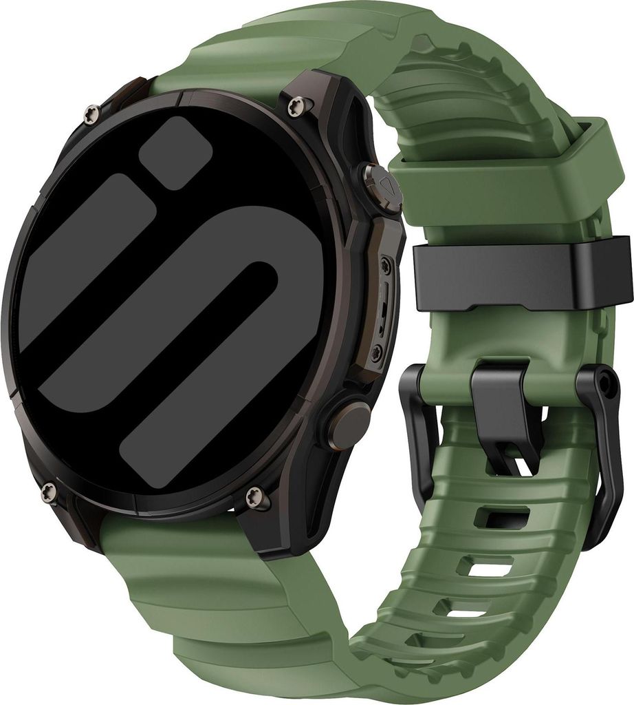 Strap-it Silicone 'Trail' Band passend für Garmin Fenix 8 (Pro-E-47mm) - Fenix 7 (Solar-Pro) - 6 (Solar-Pro) - Fenix 5 (Plus) / Forerunner 970 - 9...