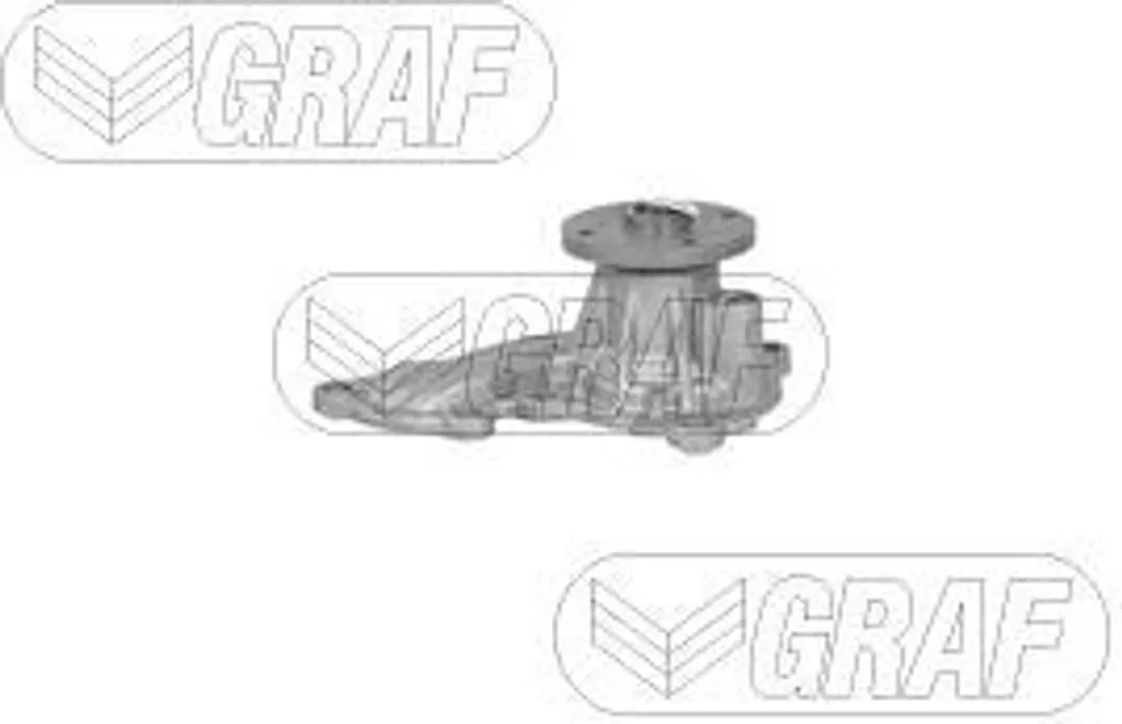 Pompe à eau GRAF PA1402 pour Hyundai i20 Kona et Kia Ceed Rio - OE 25100
