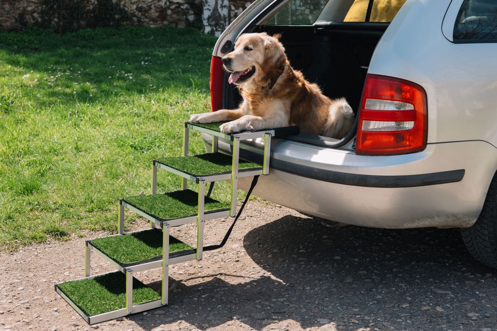 PRIORPET Auto Hundetreppe für kleine & große Hunde - Produktbild 7