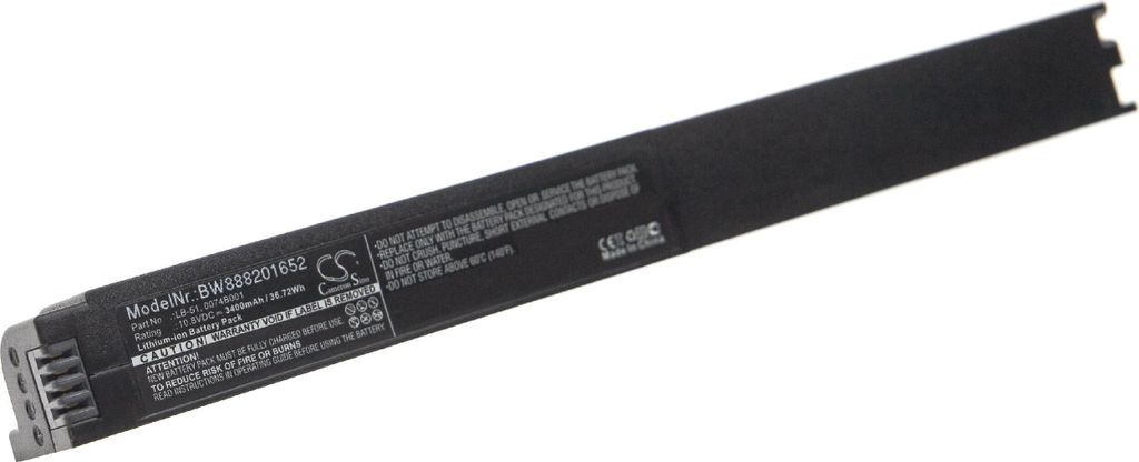vhbw Akku Ersatz für Canon 0074B001, 8409A002, LK-51, K30204, LB-50, LB-51 für Drucker Kopierer Scanner Etiketten-Drucker (3400 mAh, 10,8 V, Li-Ion)