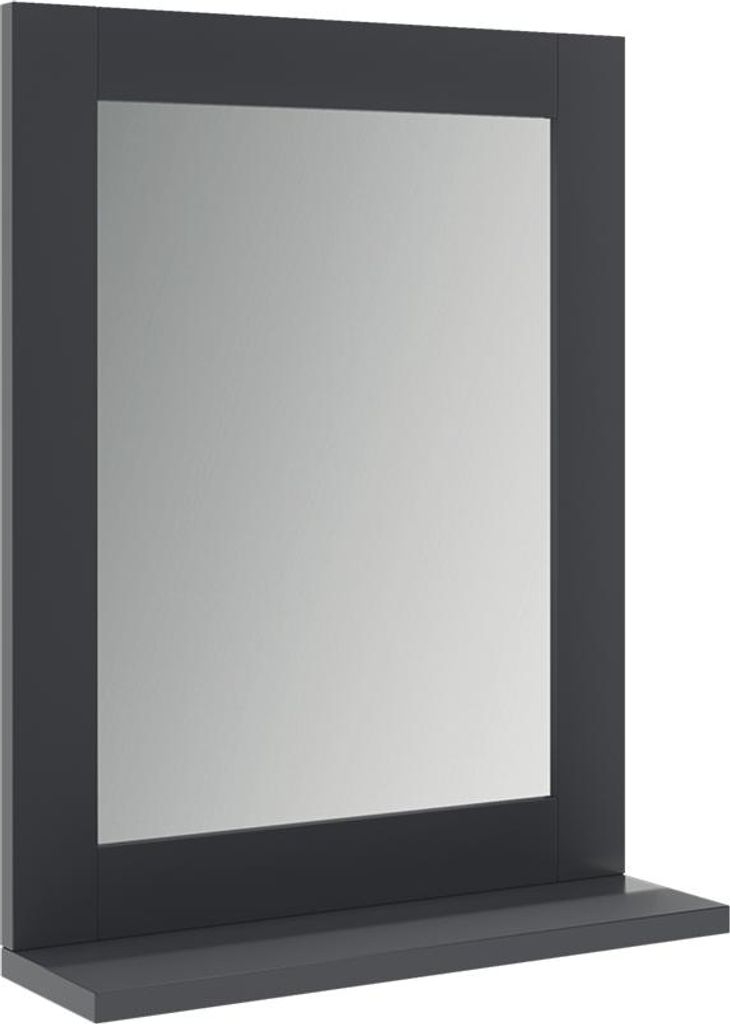 Kúpeľňové zrkadlo Vicco Vilda Šedá 40 x 50 cm, Model 55563 Obrázok produktu 