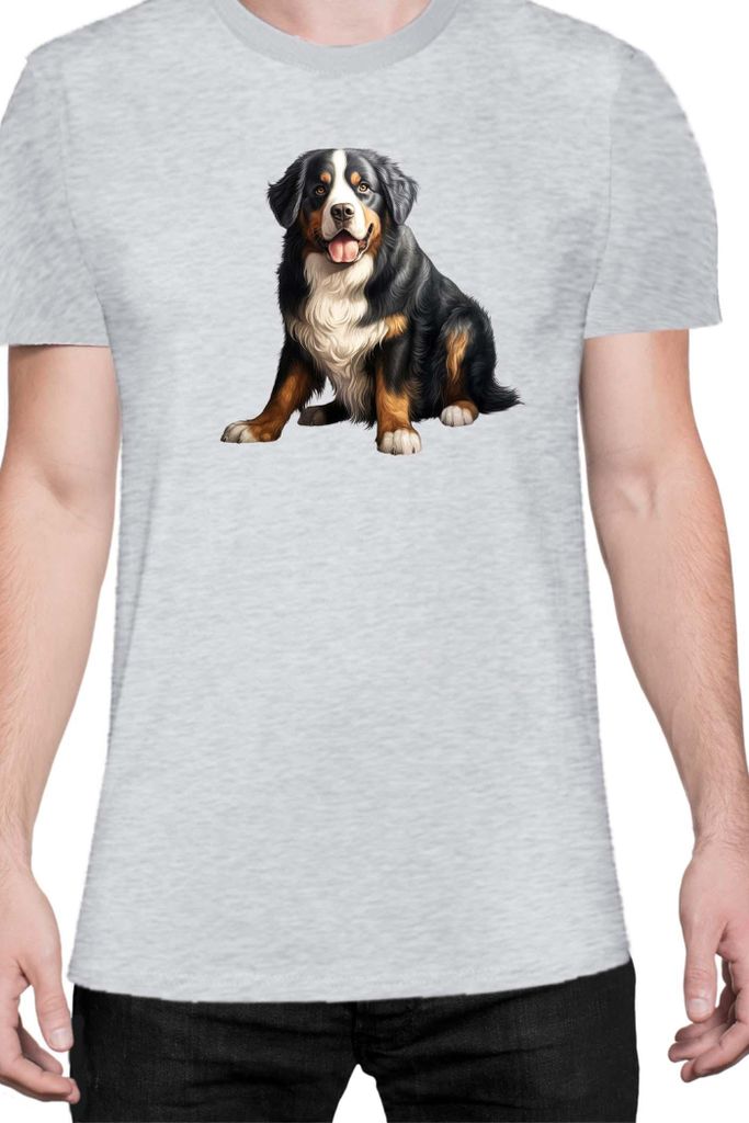 Herren T-Shirt Dogs Breeds Weimaraner Dog Breed 008, Man 3XL / Grau