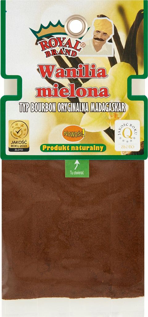 Gemahlene Vanille 20 g Bourbon Madagaskar Typ