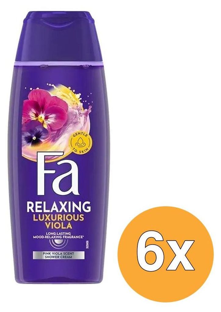 6x Fa Douchegel luxurious moments (250 ml) Productafbeelding 