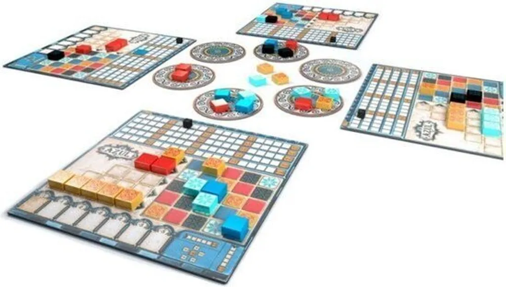 Azul Jeu de Société Anti-Ennui Tactique et Visuel Version FR NL - 3