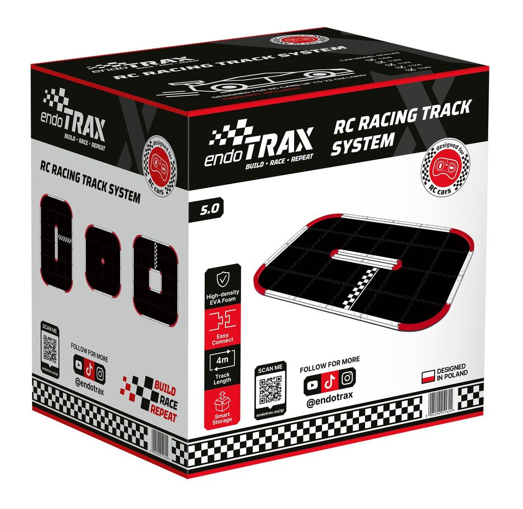 endoTRAX Set 5.0 Rennstrecke für RC-Fahrzeuge Produktbild 