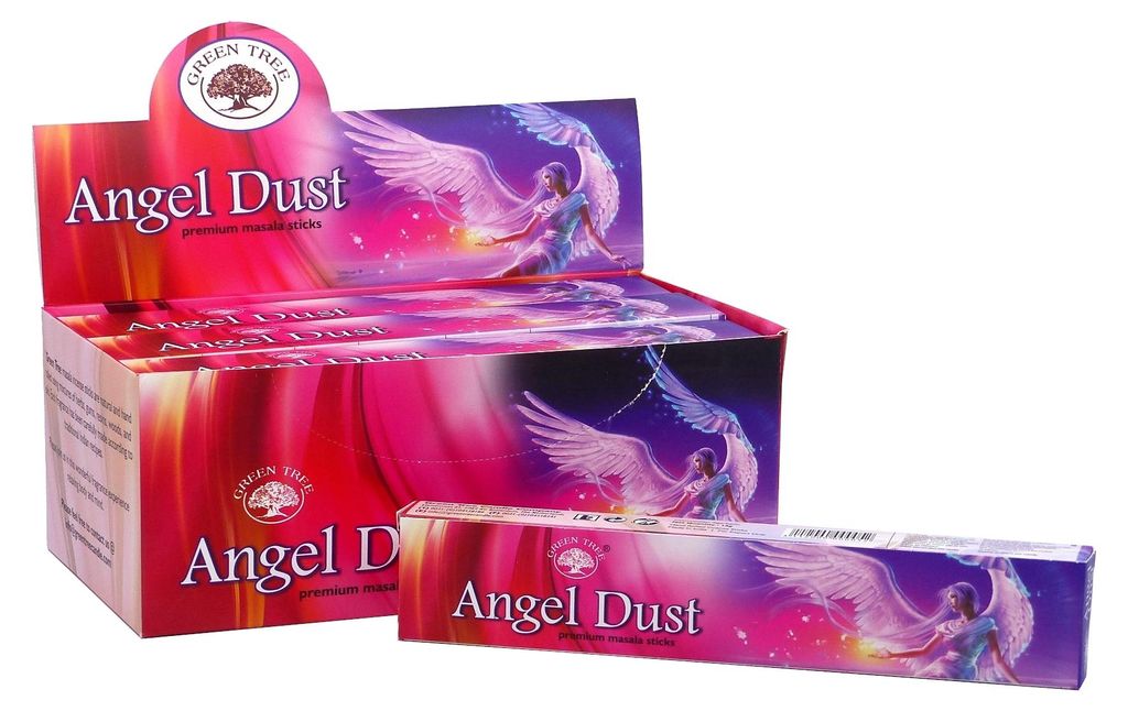 Räucherstäbchen Green Tree "Angel Dust" 15gr. Produktbild 