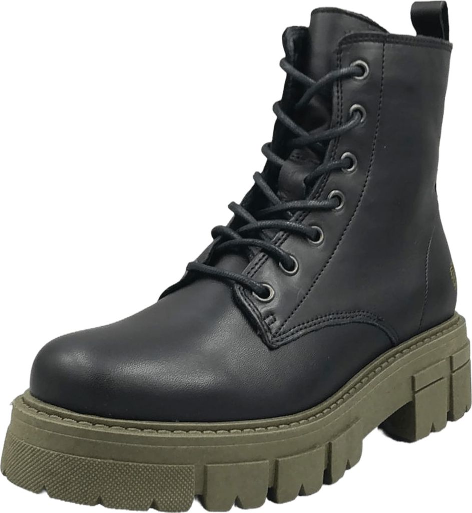 Apple of Eden Schnürstiefel schwarz in Gr. 38