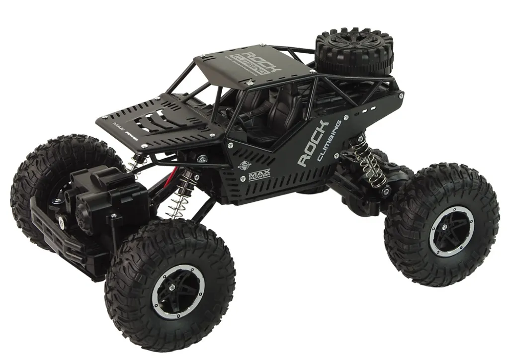 RC Rover 1:16 Voiture Noire Télécommandée - Buggy Tout-Terrain Rapide - 2