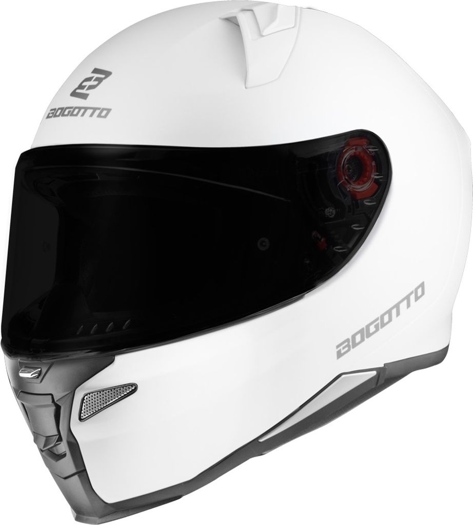 Bogotto FF110 Helm, weiß matt, XS