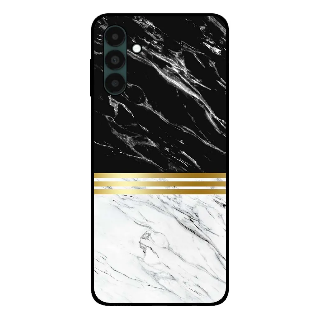 Custodia Samsung A13 5G Marmo Nero e Bianco | Cover Instagrammabile