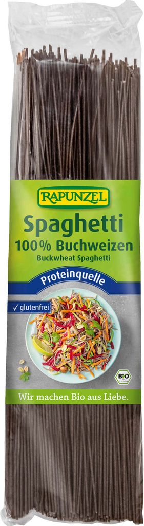 GLUTENFREIE -SPAGHETTI AUS BUCHWEIZENMEHL 250 g – RAPUNZEL Produktbild 