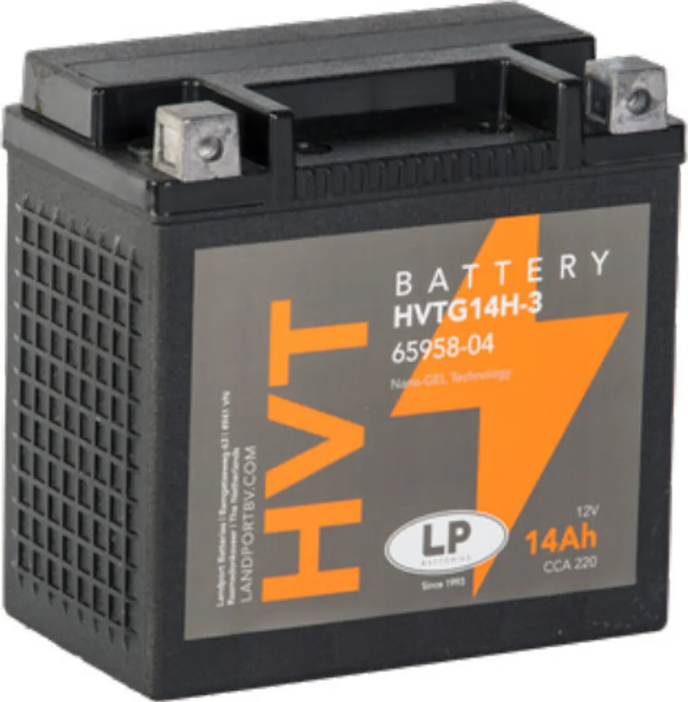 Batteria LP GEL HVT-03 GHD14HL-BS 12V 14Ah | Moto & Custom