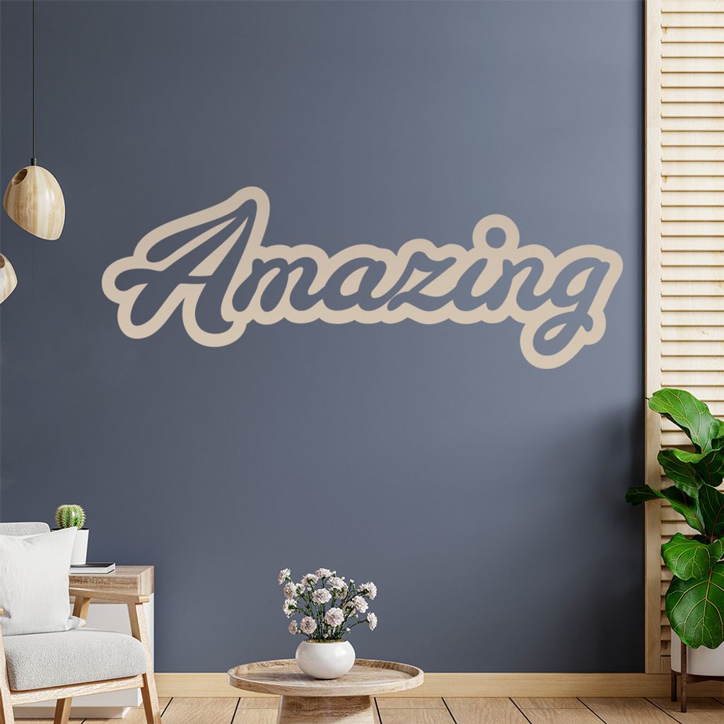 Amazing unglaublich Wandtattoo Wandaufkleber Wall Sticker - Dekoration, Küche, Wohnzimmer, Schlafzimmer, Badezimmer