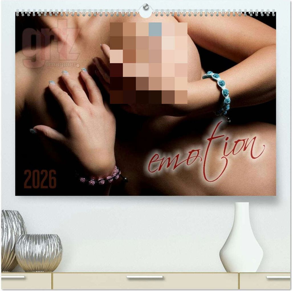 emotion Kalender (hochwertiger Premium Wandkalender 2026 DIN A2 quer), Kunstdruck in Hochglanz