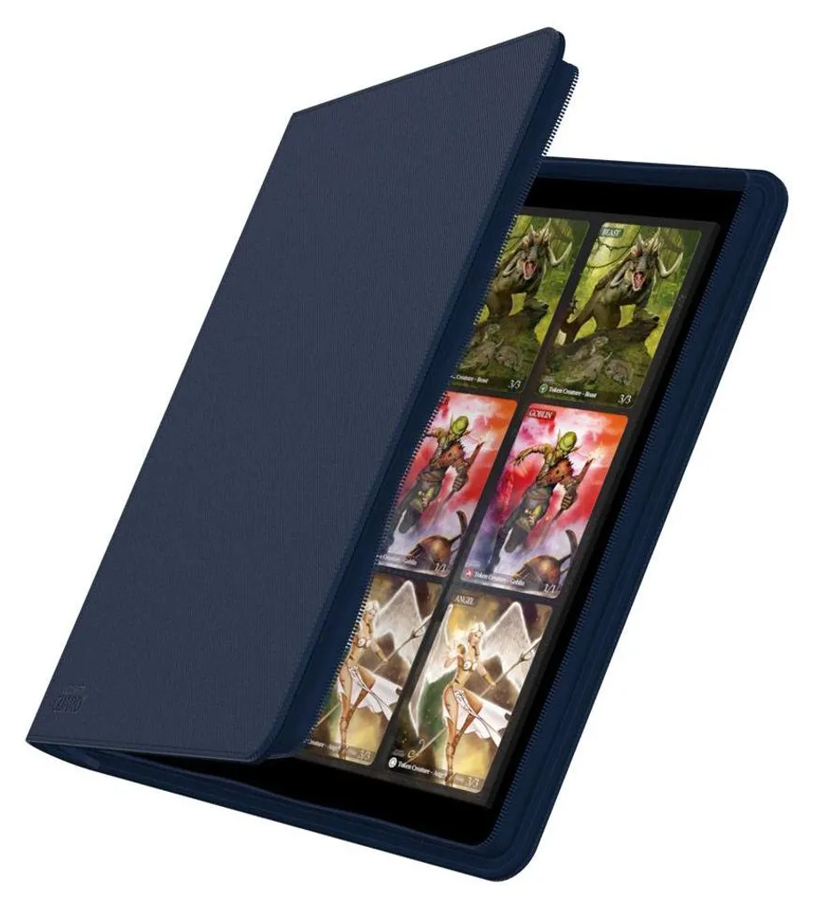 Zipfolio 480 Ultimate Guard Bleu : Rangement Xenoskin avec Fermeture - 11