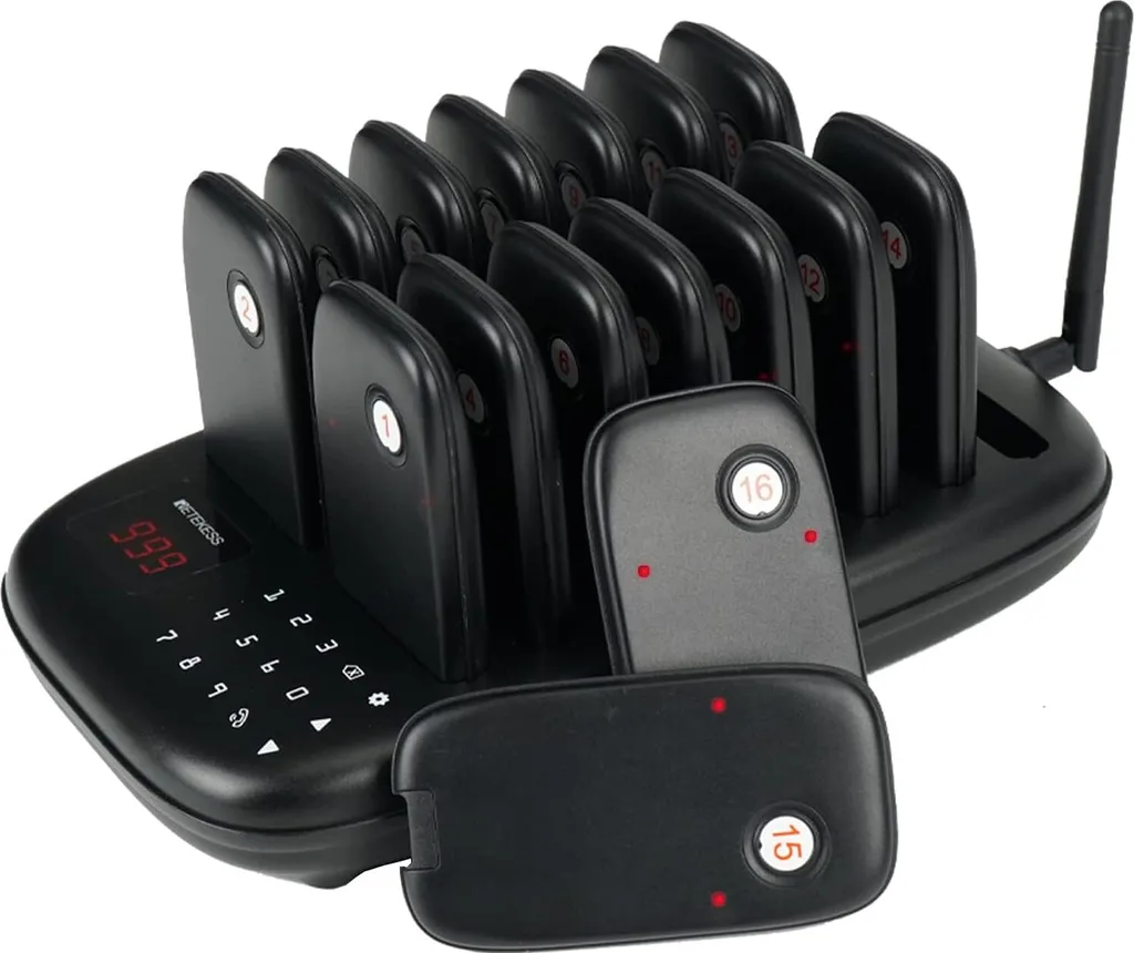 Sistema di Chiamata Clienti Retekess TD175 Wireless 998 Canali per Business