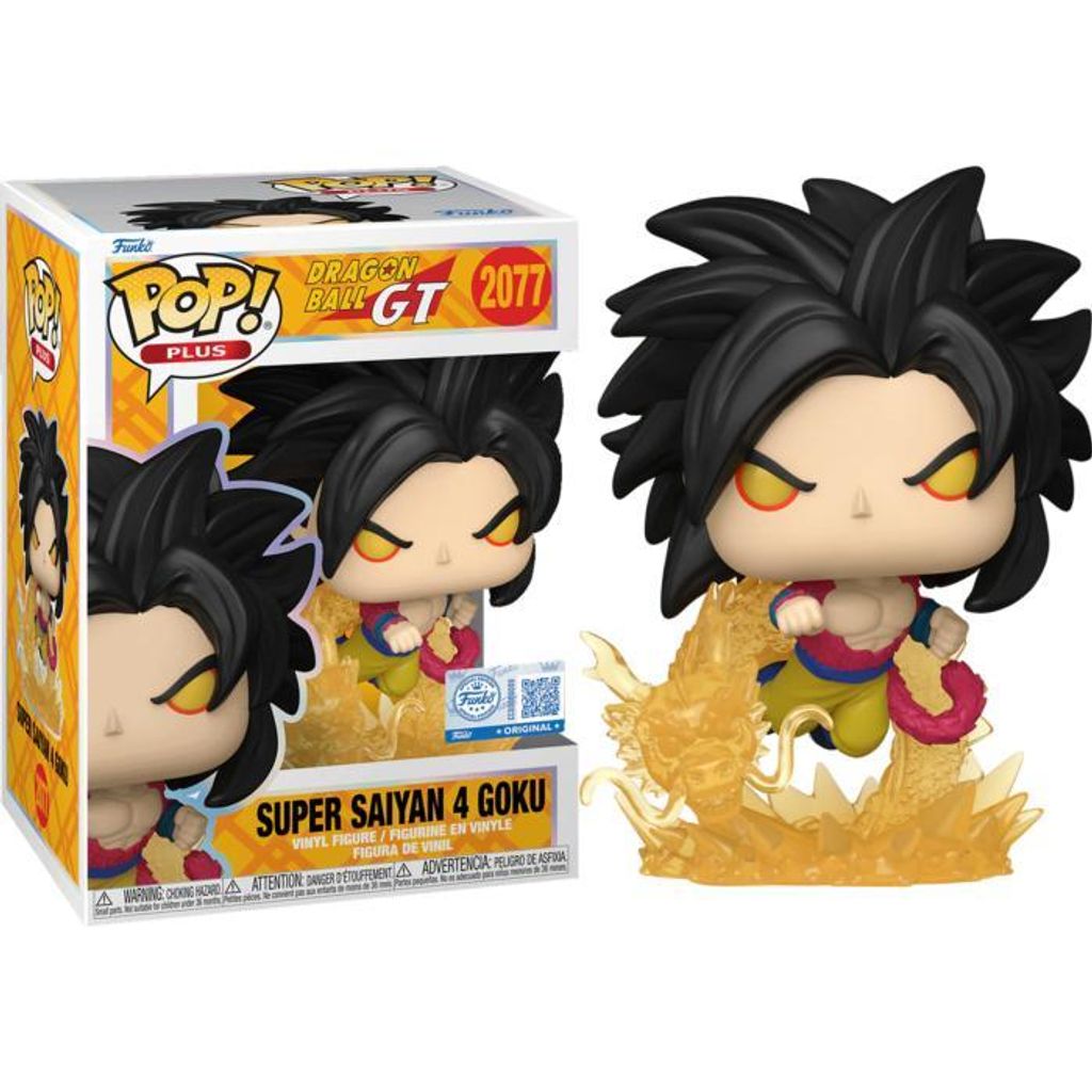 Funko Pop! Plus Animation: Dragon Ball GT - Super Saiyan 4 Goku (Dragon Fist) #2077 (Funko Shop Exclusive)