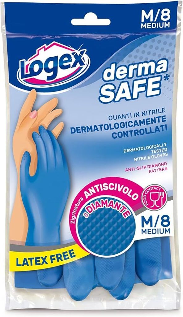 Logex Derma Safe Nitril-Handschuhe