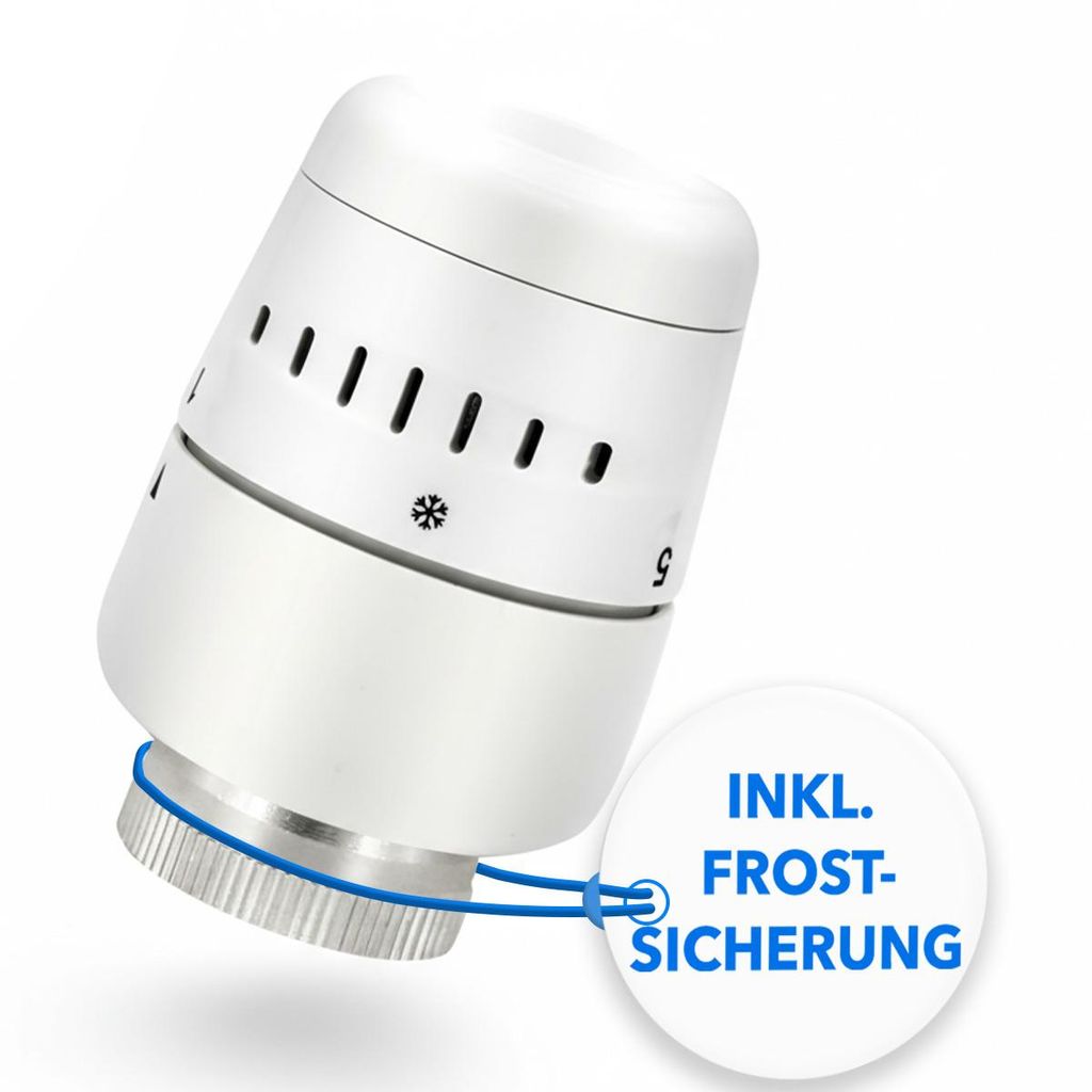 Belrad thermostaatkop M30x1,5, radiatorthermostaat met een Productafbeelding 