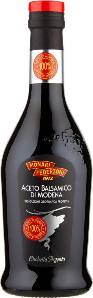 Balsamessig Balsamico Etikett Silber 500 ml. - Monari Produktbild 