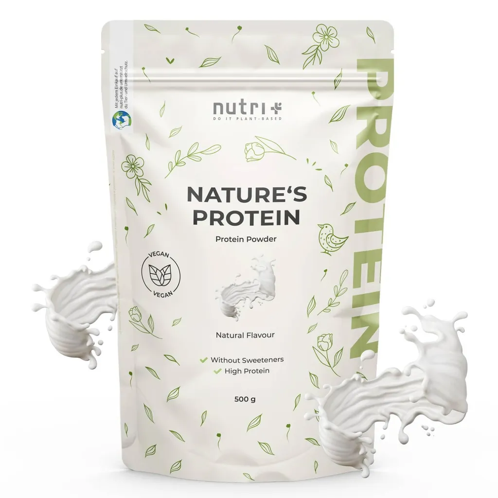 Protéine Végétale Digeste sans sucre nutri+ Vegan Poudre Neutre 500g