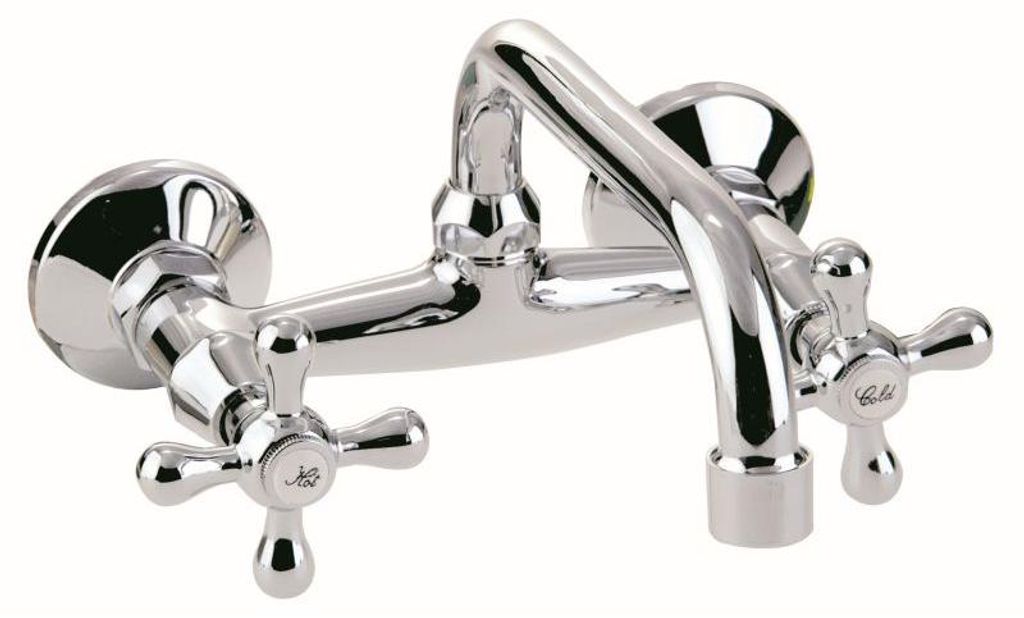 Robinet  mitigeur RETRO  pour lavabo mural Image du produit 