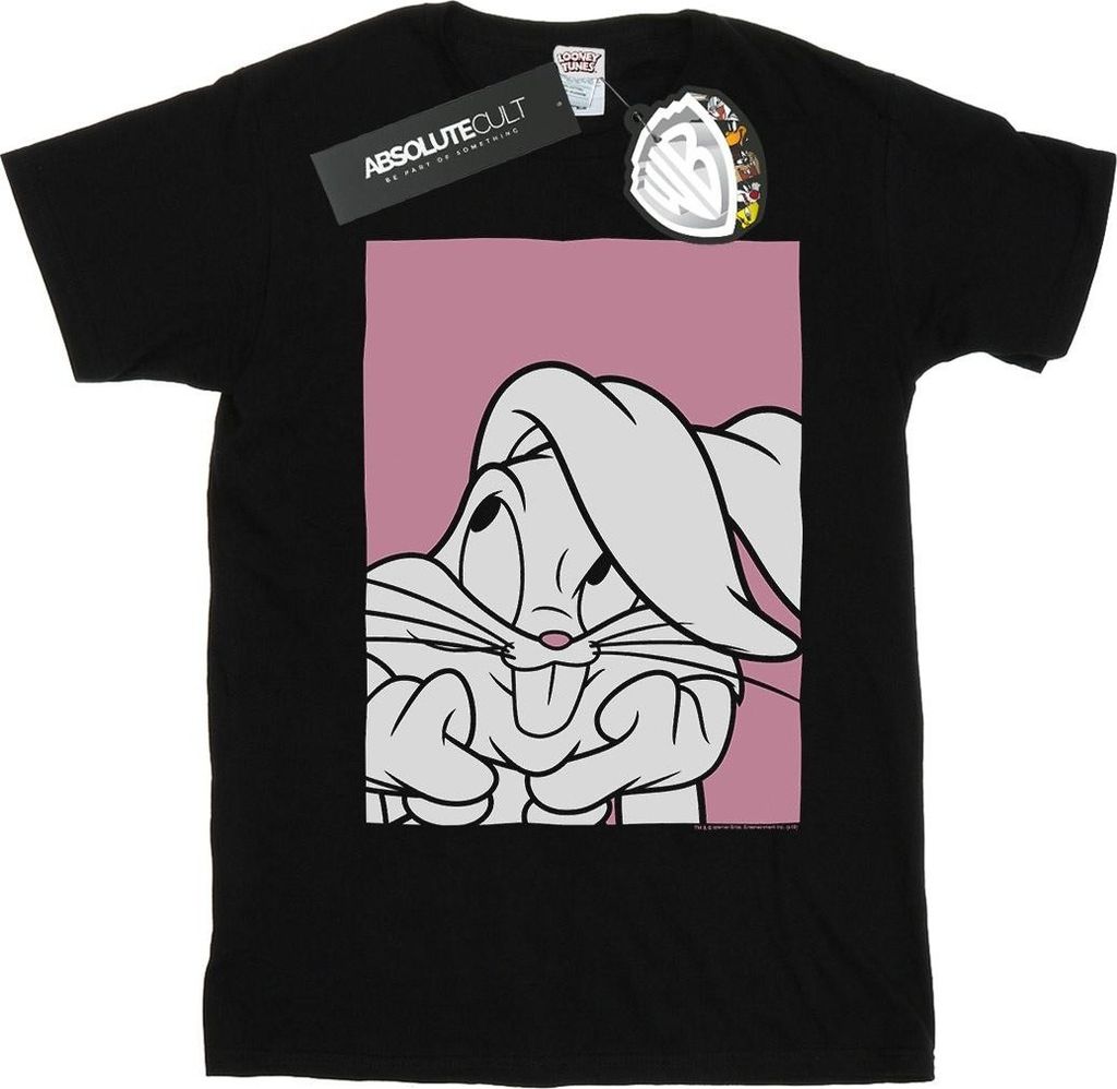 Looney Tunes - "Adore" T-Shirt für Damen BI32244 (M) (Schwarz)