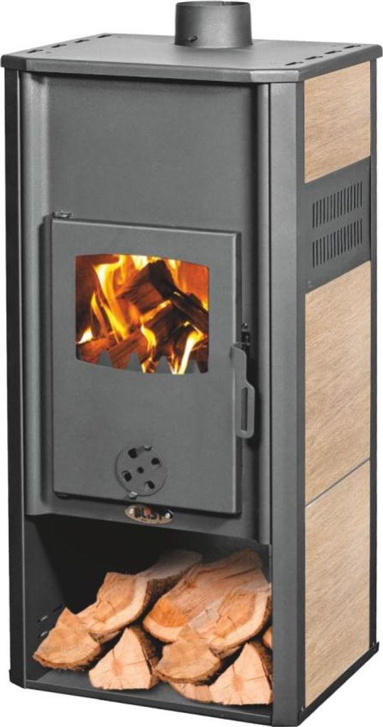 Krbová kamna BLIST ROMA E s výměníkem, 9 kW, krémová Obrázek produktu 
