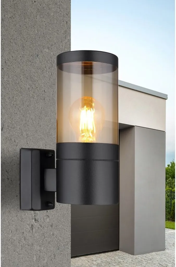 Lampe d'extérieur Anti-Corrosion XELOO Noire - Solution Éclairage Durable